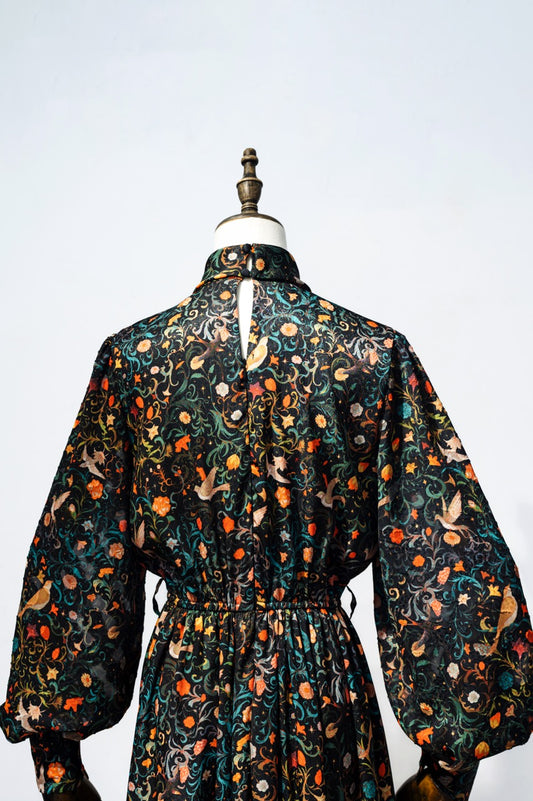 【YASHIRO Nanaco 聯名系列】Chirping and Passion 洋裝