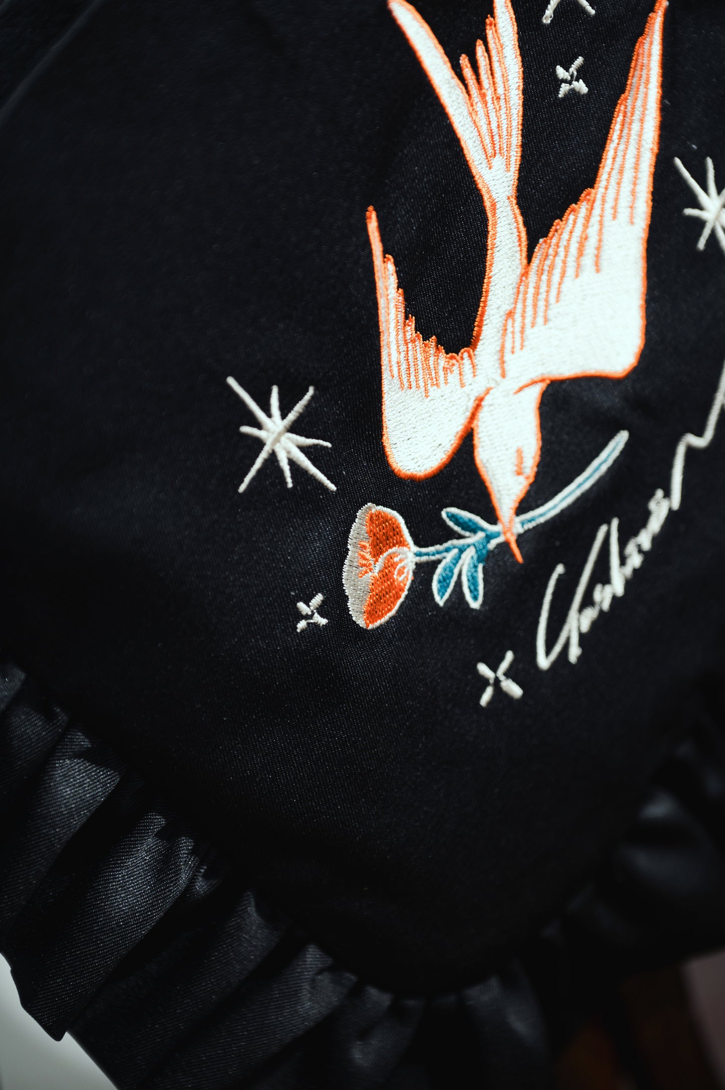 【YASHIRO Nanaco 聯名系列】Chirping and Passion 刺繡包