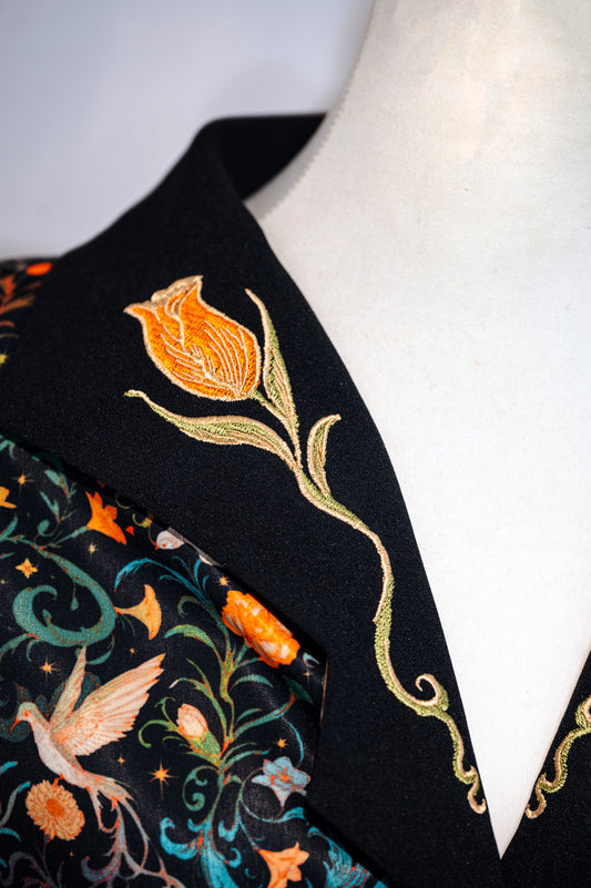 【YASHIRO Nanaco 聯名系列】Chirping and Passion 短版上衣